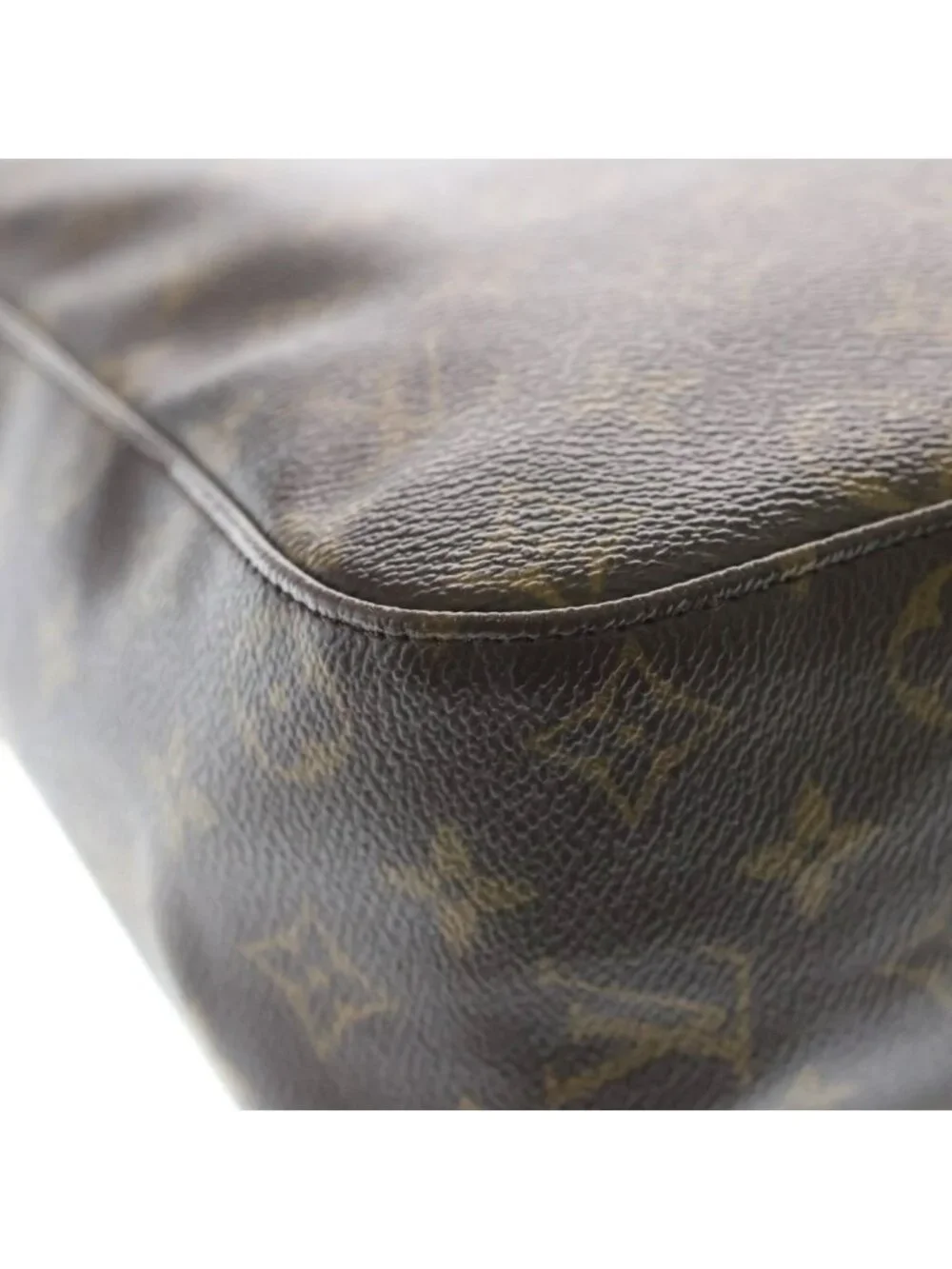 Louis Vuitton Looping GM Shoulder Back Monogram Leather Brown Handbag